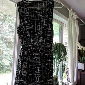 Forever 21 black and white dress